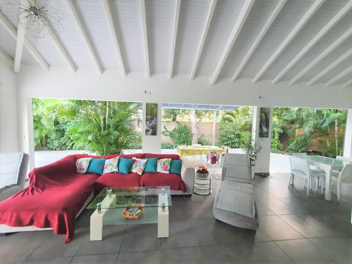 Villa White Piscine A Debordement Saint-Francois  Kültér fotó