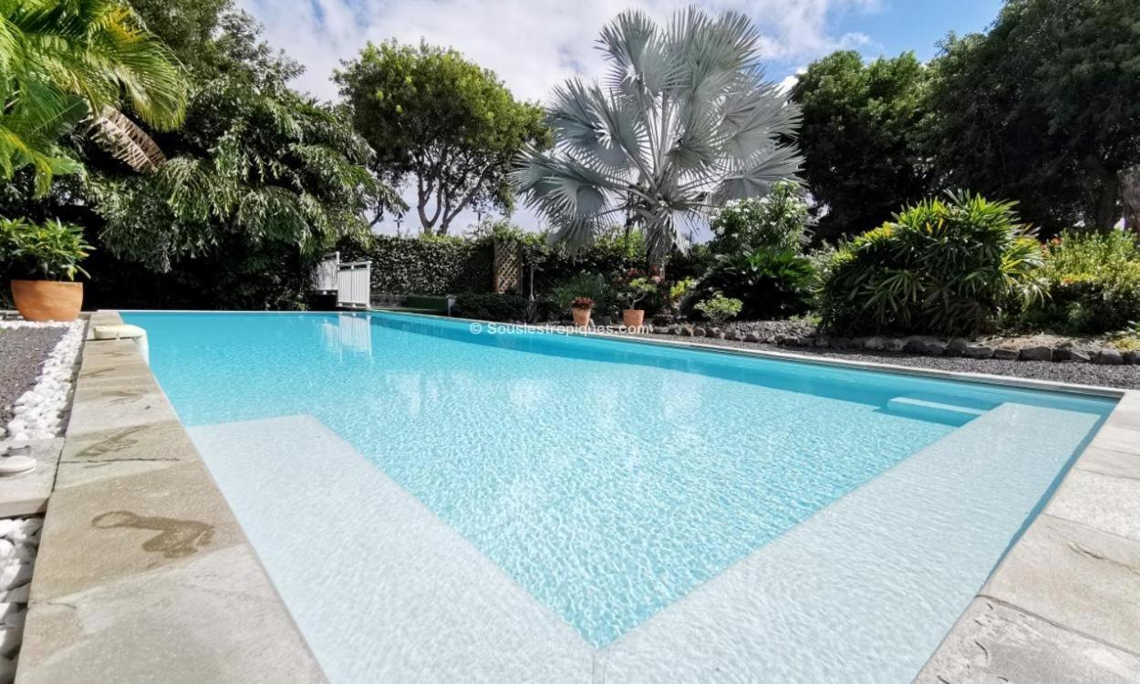 Villa White Piscine A Debordement Saint-Francois  Kültér fotó